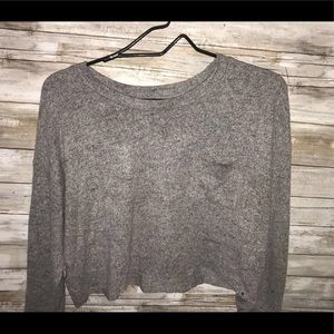 Long Sleeve Cropped Shirt